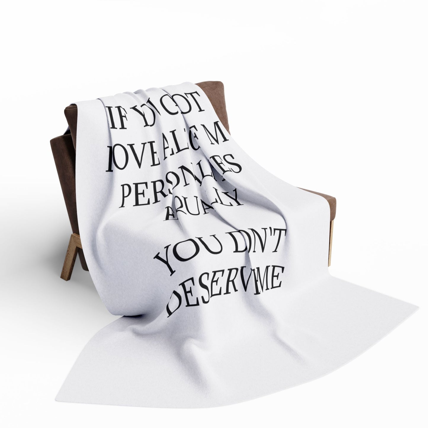 50 Personalities Arctic Fleece Blanket