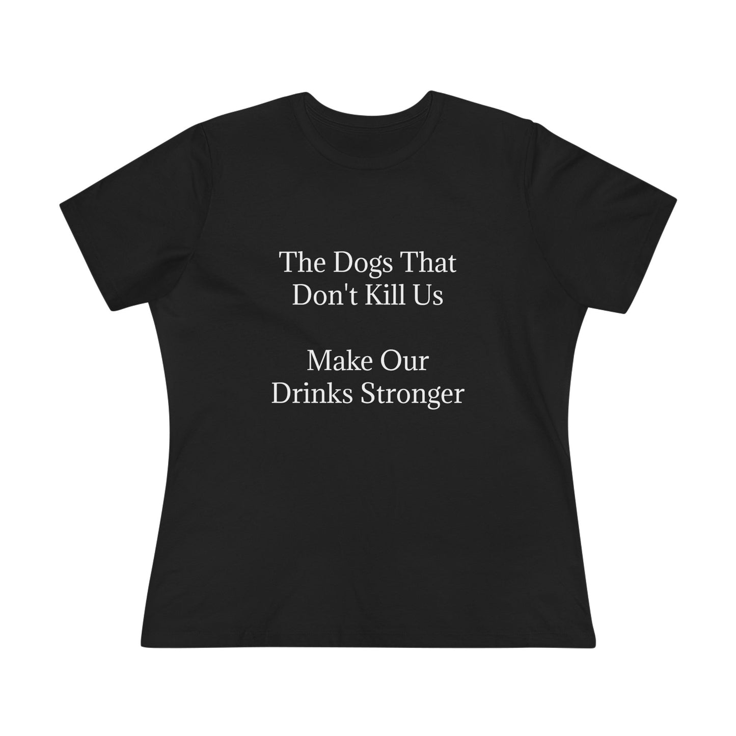 Drinks Stronger Women's Short Sleeve Crewneck Tee