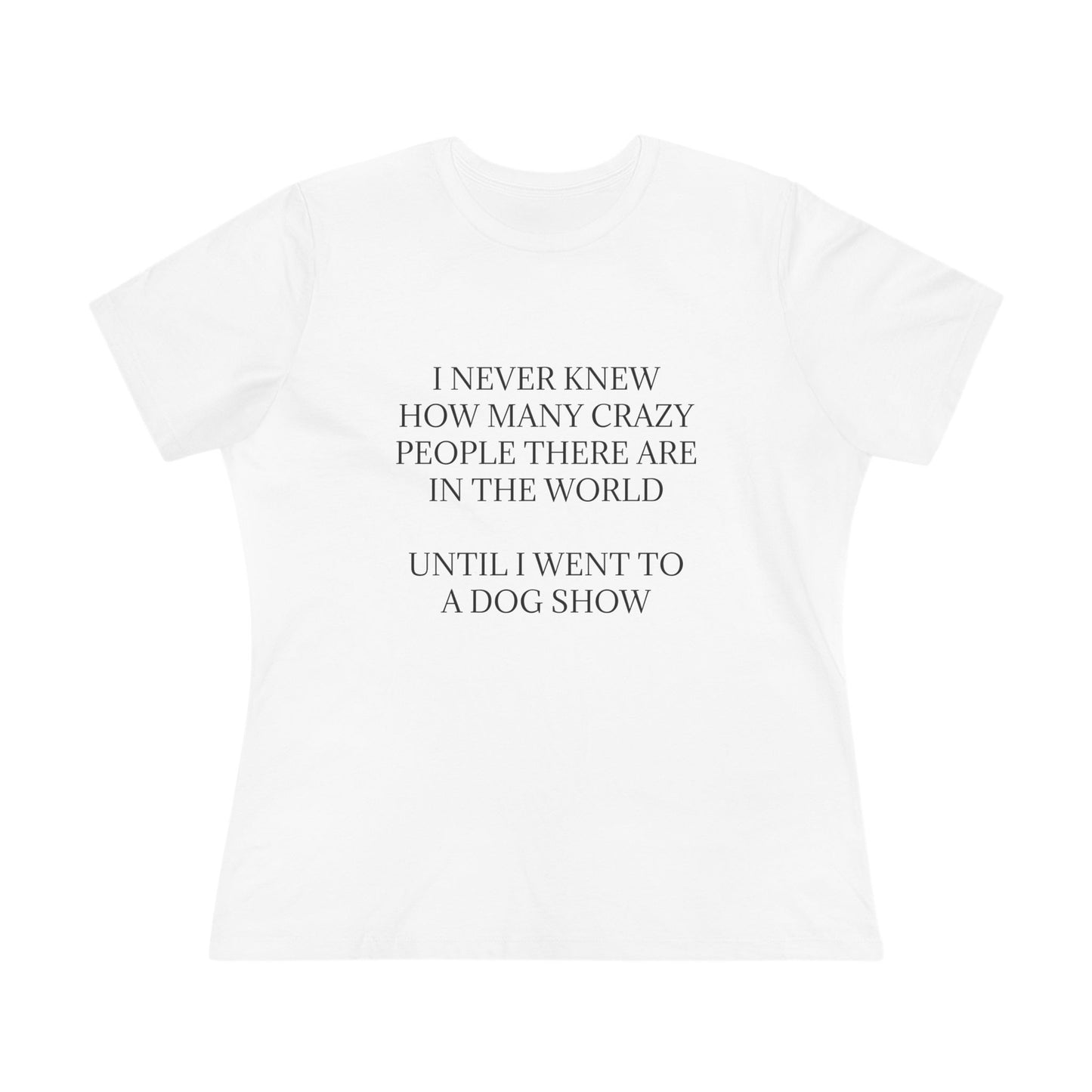 Never Knew Women's Short Sleeve Crewneck Tee
