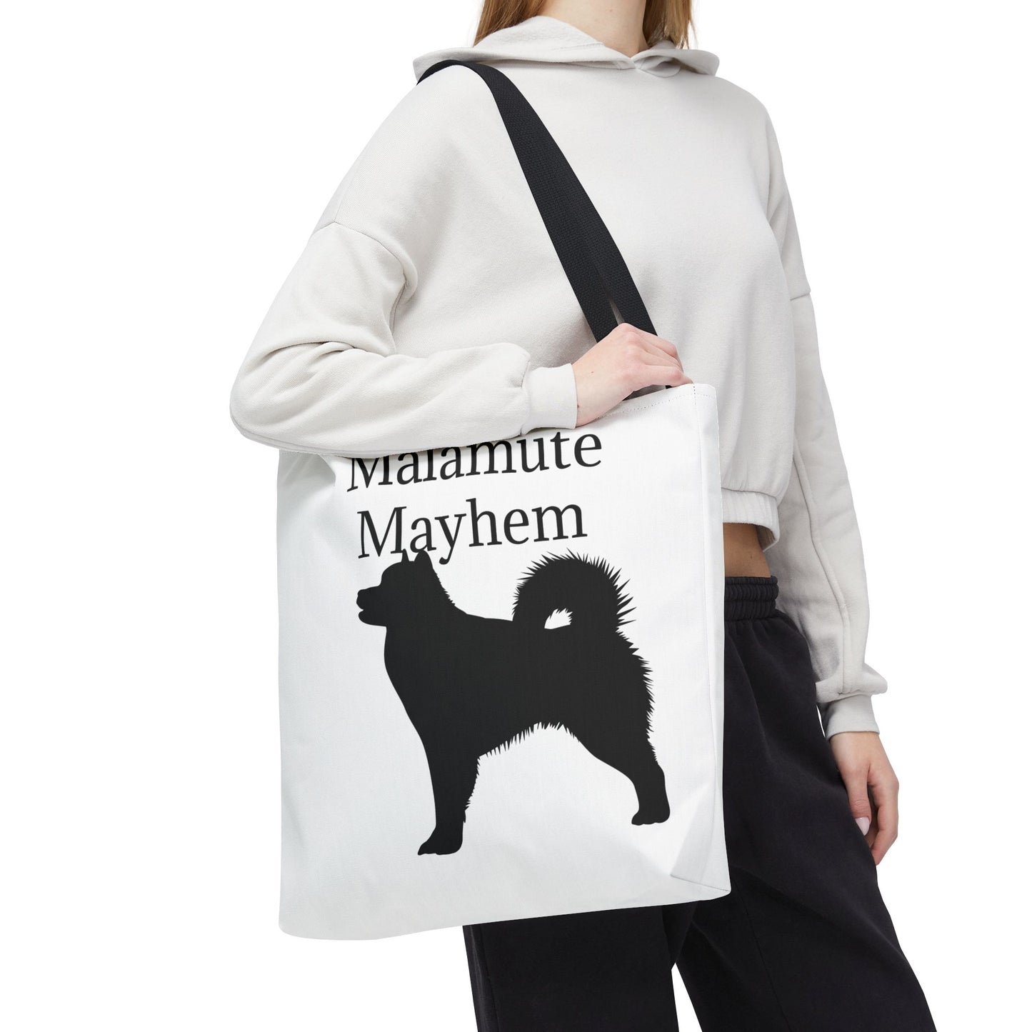 Malamute Mayhem Tote Bag
