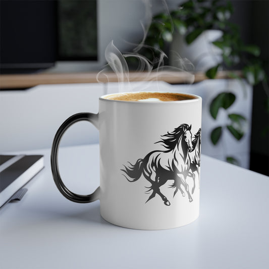 Horsin' Around Color Changing Mug