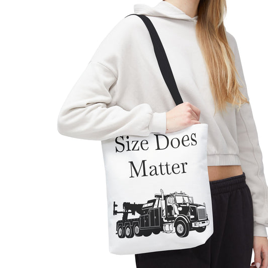 Size Does Matter Tote Bag