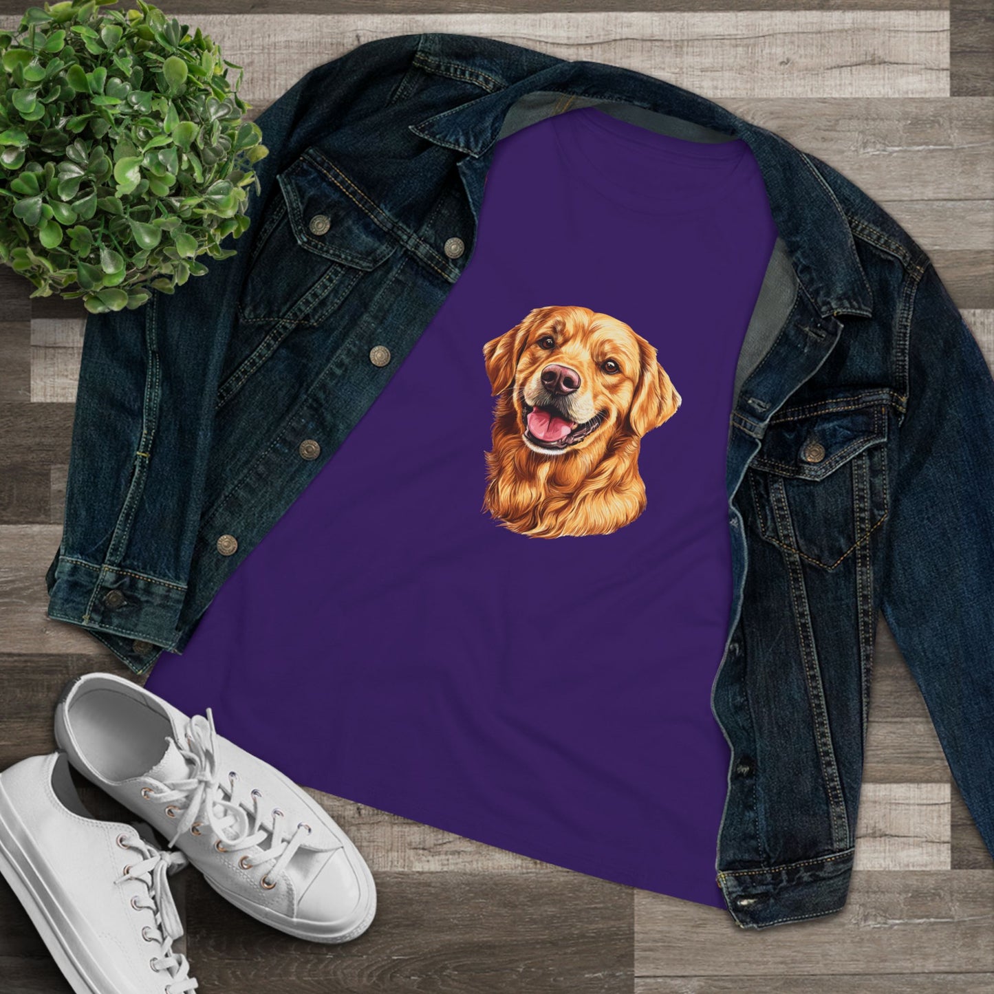 Golden Head Women's Short Sleeve Crewneck Tee