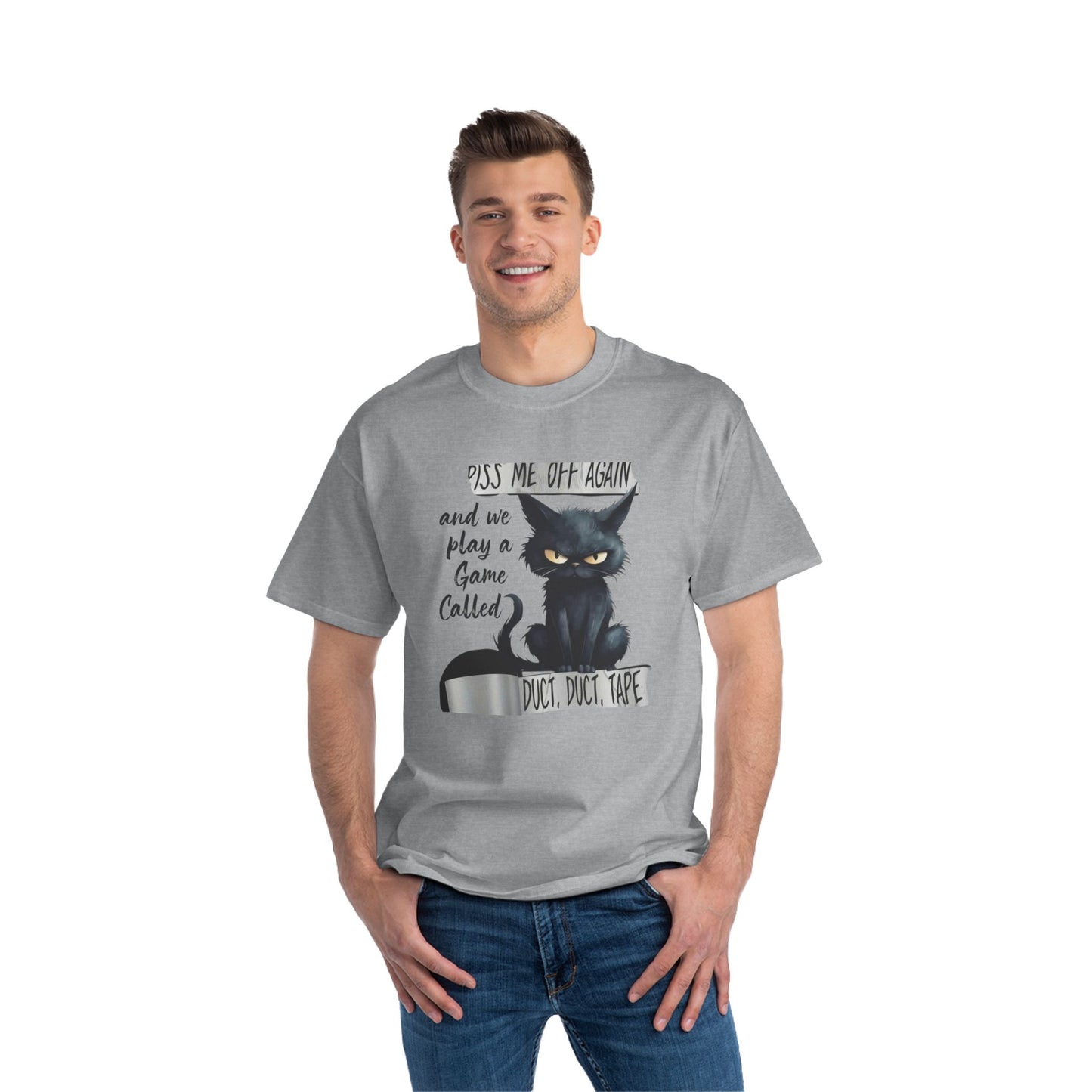 Duct, Duct, Tape Men's Short-Sleeve Crewneck Tee