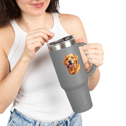 Golden Head Insulated Travel Mug