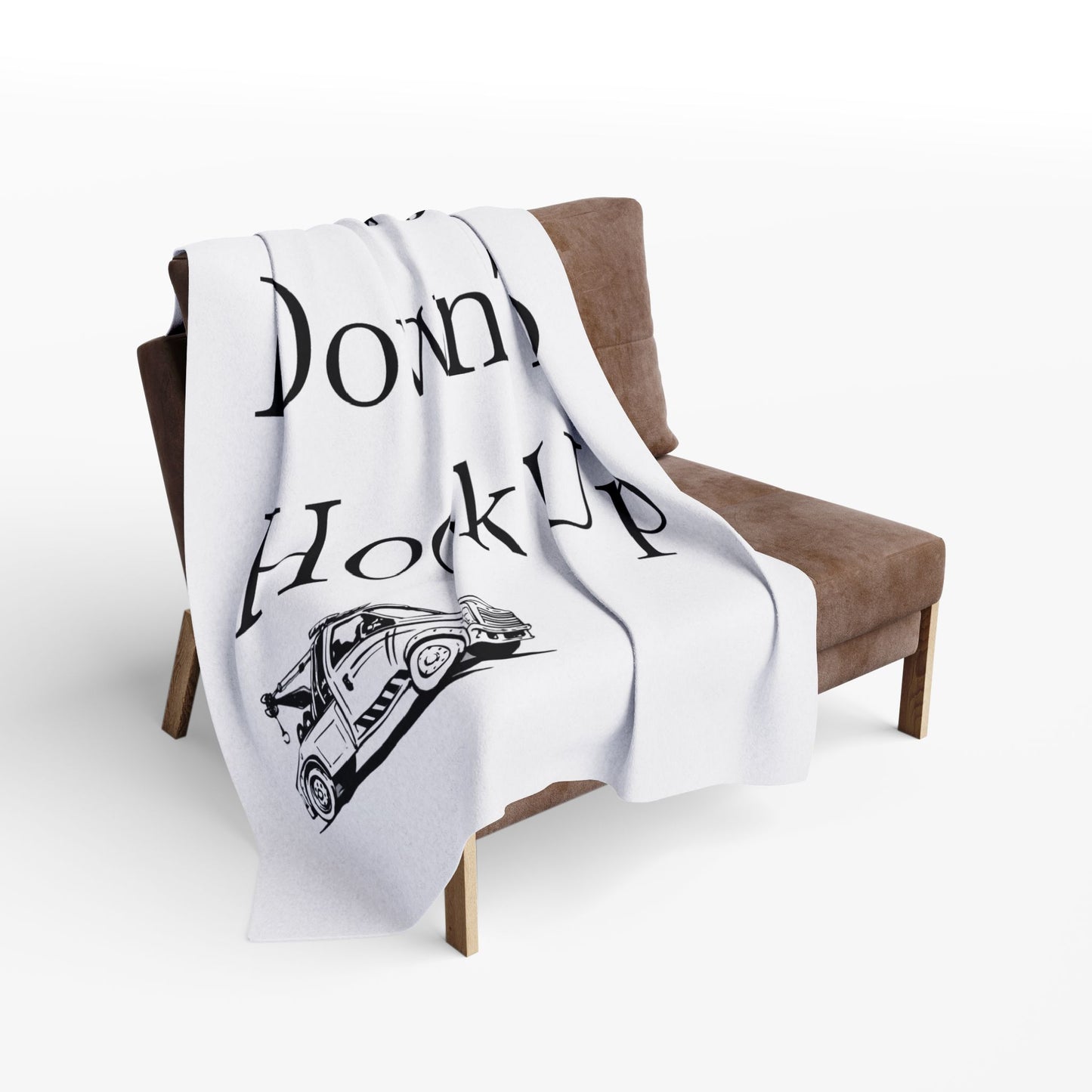 Down To Hook Up Arctic Fleece Blanket