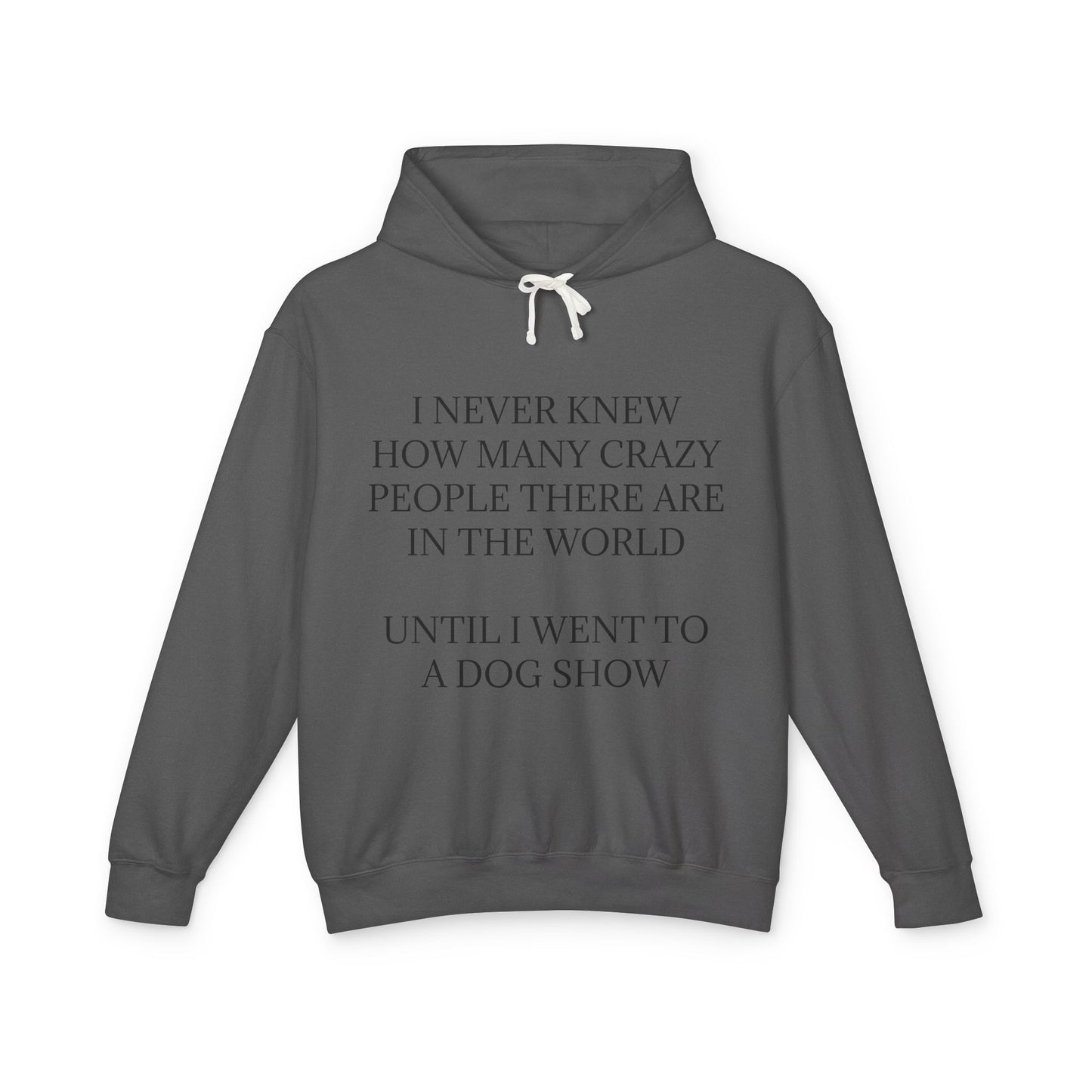 Never Knew Unisex Lightweight Hoodie