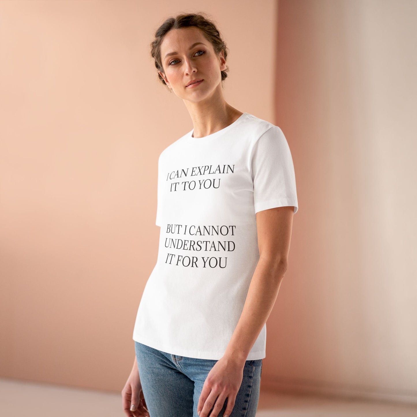 I Cannot Understand It For You Women's Short Sleeve Crewneck Tee