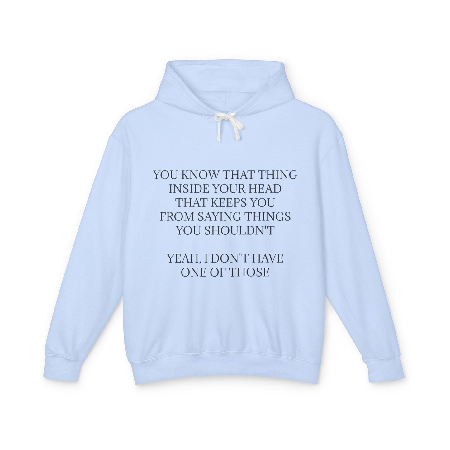 No Filter Unisex Lightweight Hoodie