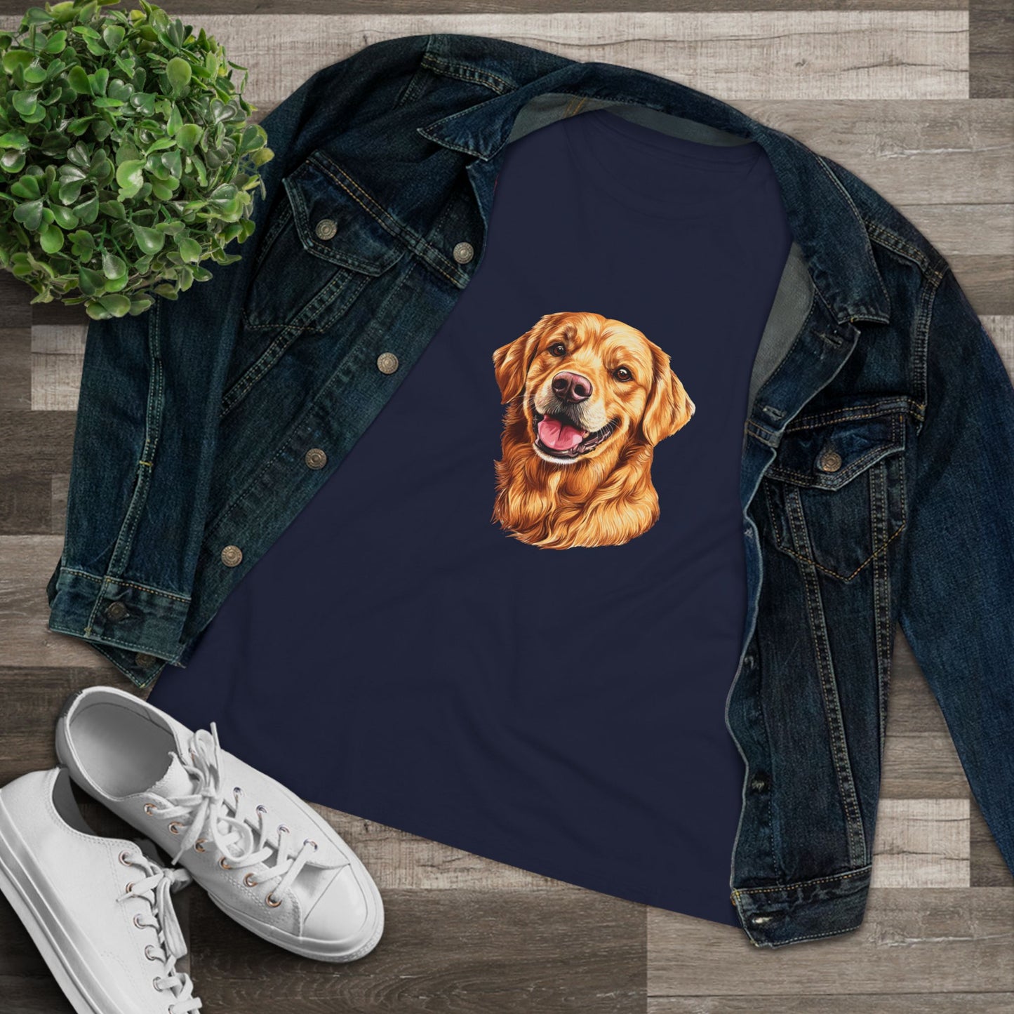 Golden Head Women's Short Sleeve Crewneck Tee