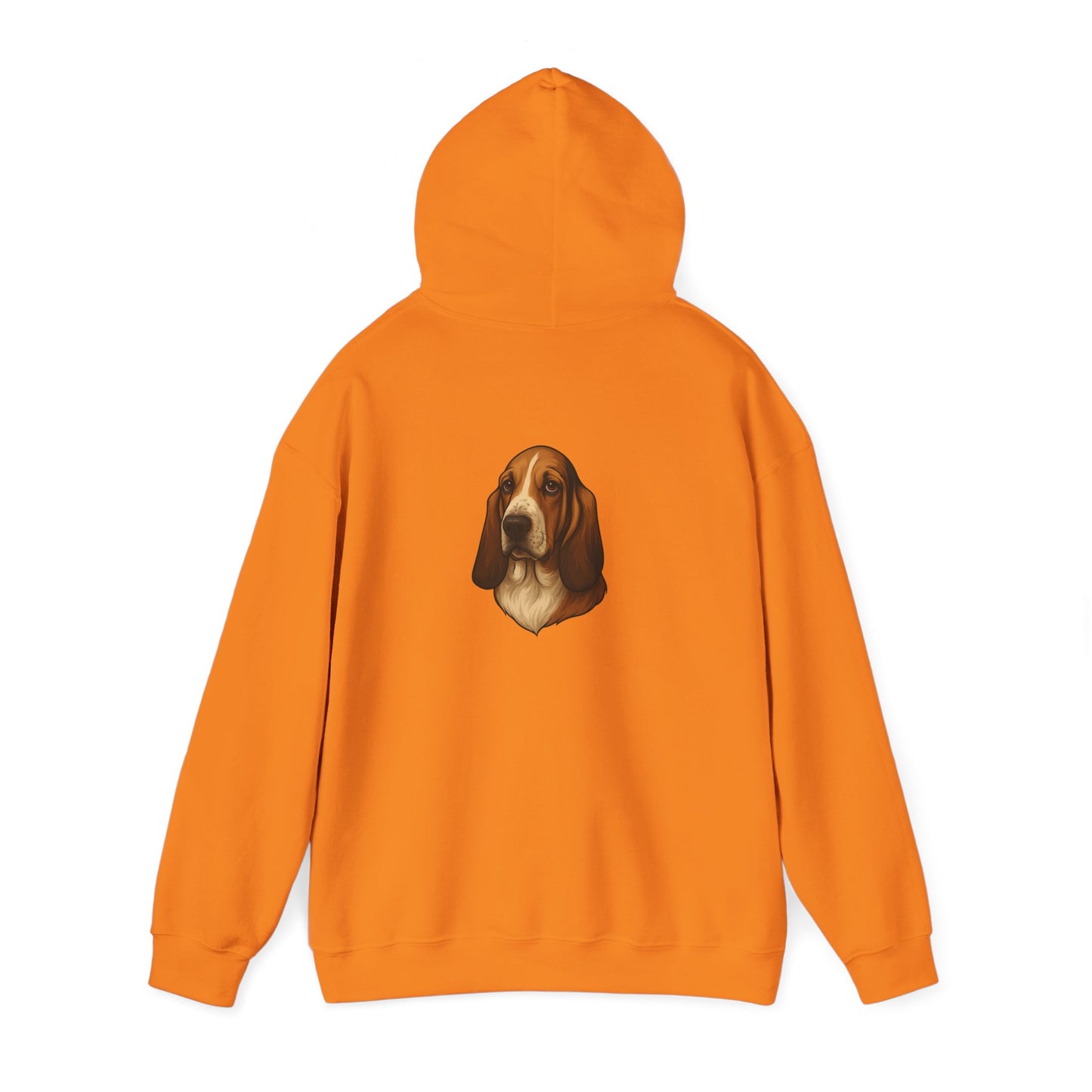 Basset Hound Head Unisex Hoodie