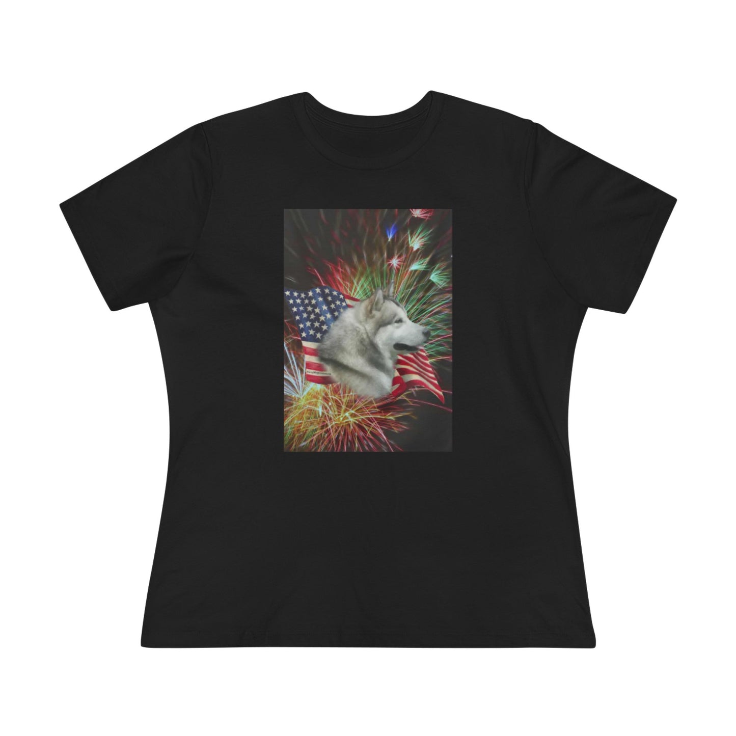 American Malamute Women's Short Sleeve Crewneck Tee