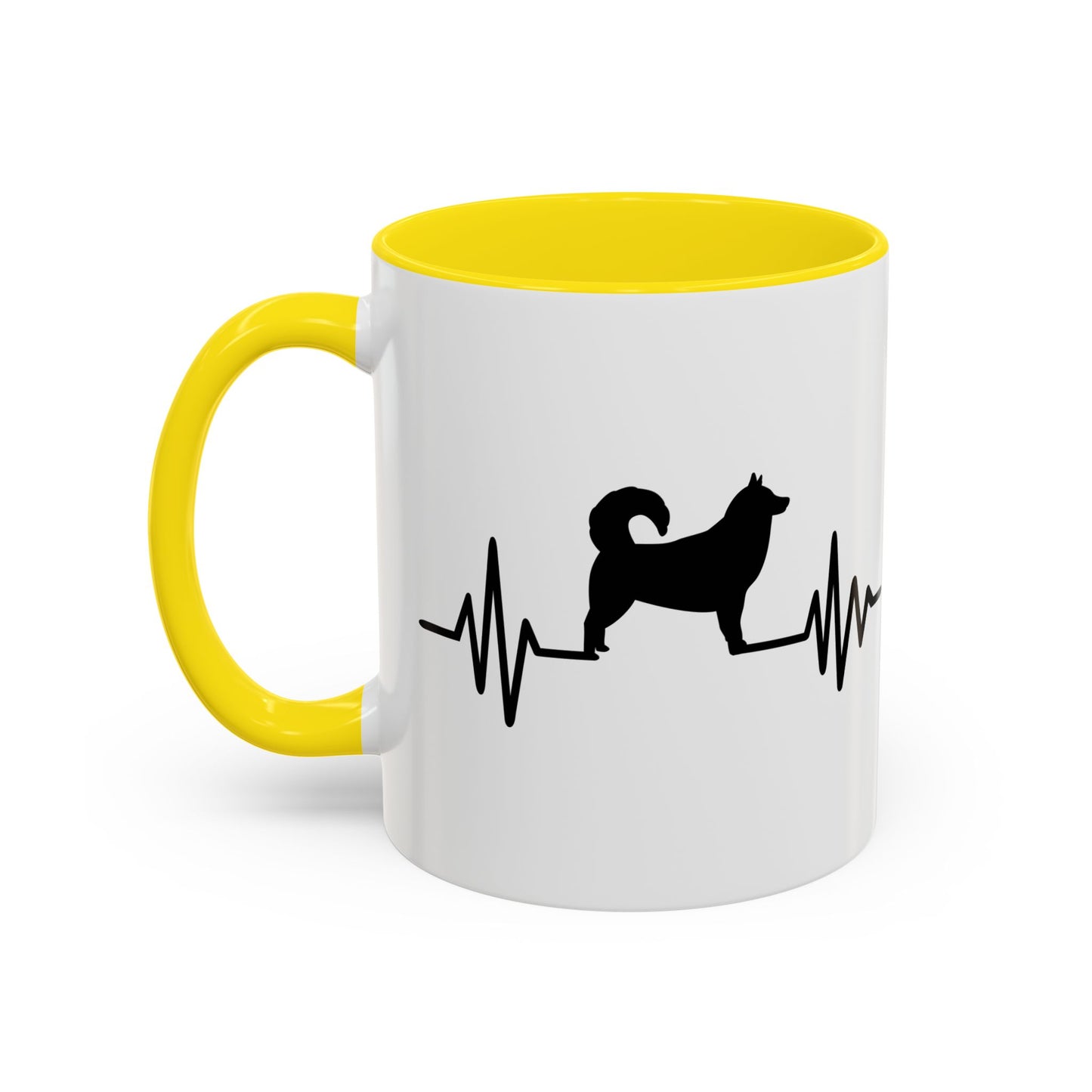 My Heart Beats For Malamutes 2-Tone Coffee Mug