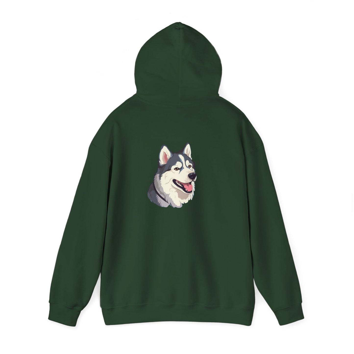 Malamute Head Unisex Hoodie