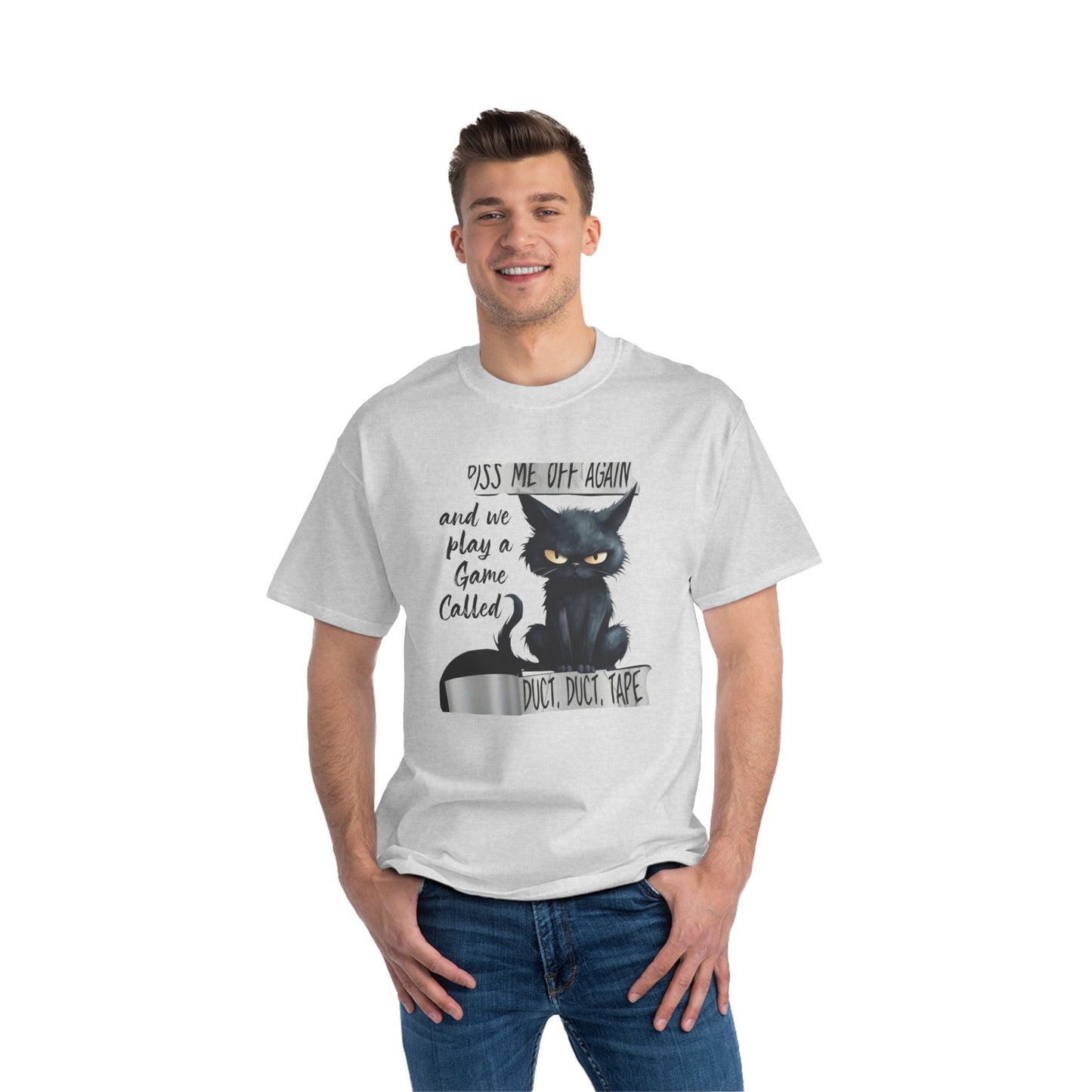 Duct, Duct, Tape Men's Short-Sleeve Crewneck Tee