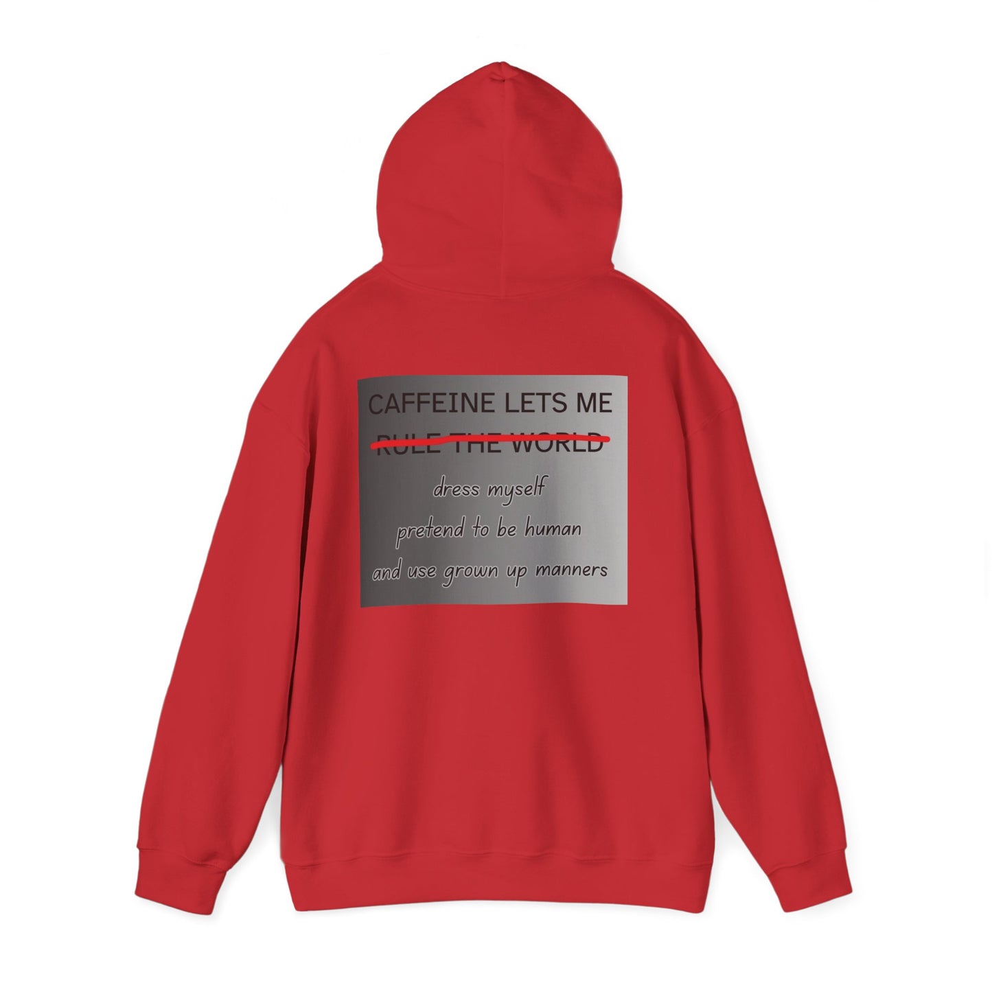 Caffeine Lets Me Unisex Hoodie