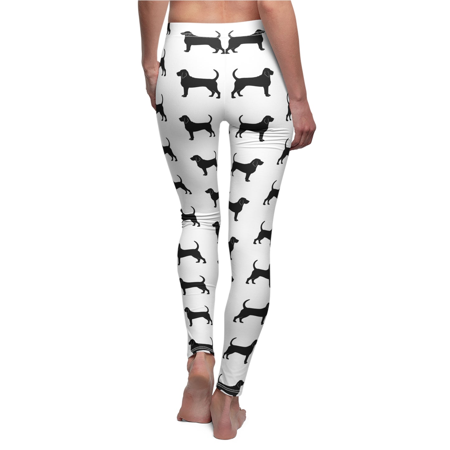 Bloodhound Silhouette Women's Ankle Leggings