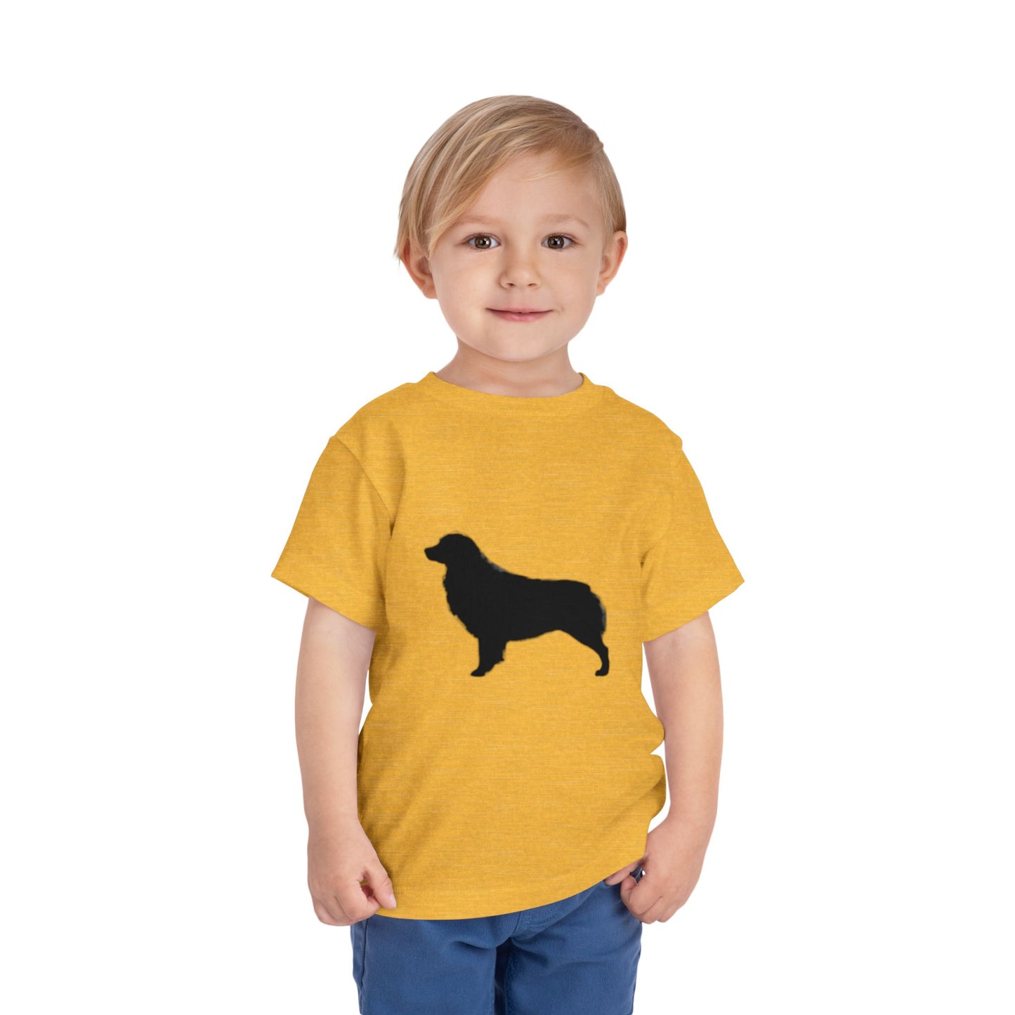 Aussie Silhouette Toddler Unisex Short Sleeve Crewneck Tee