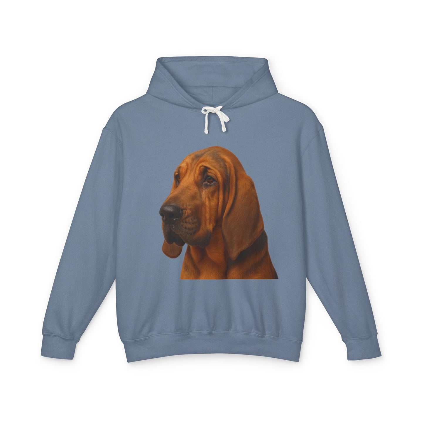Bloodhound Head Unisex Lightweight Hoodie