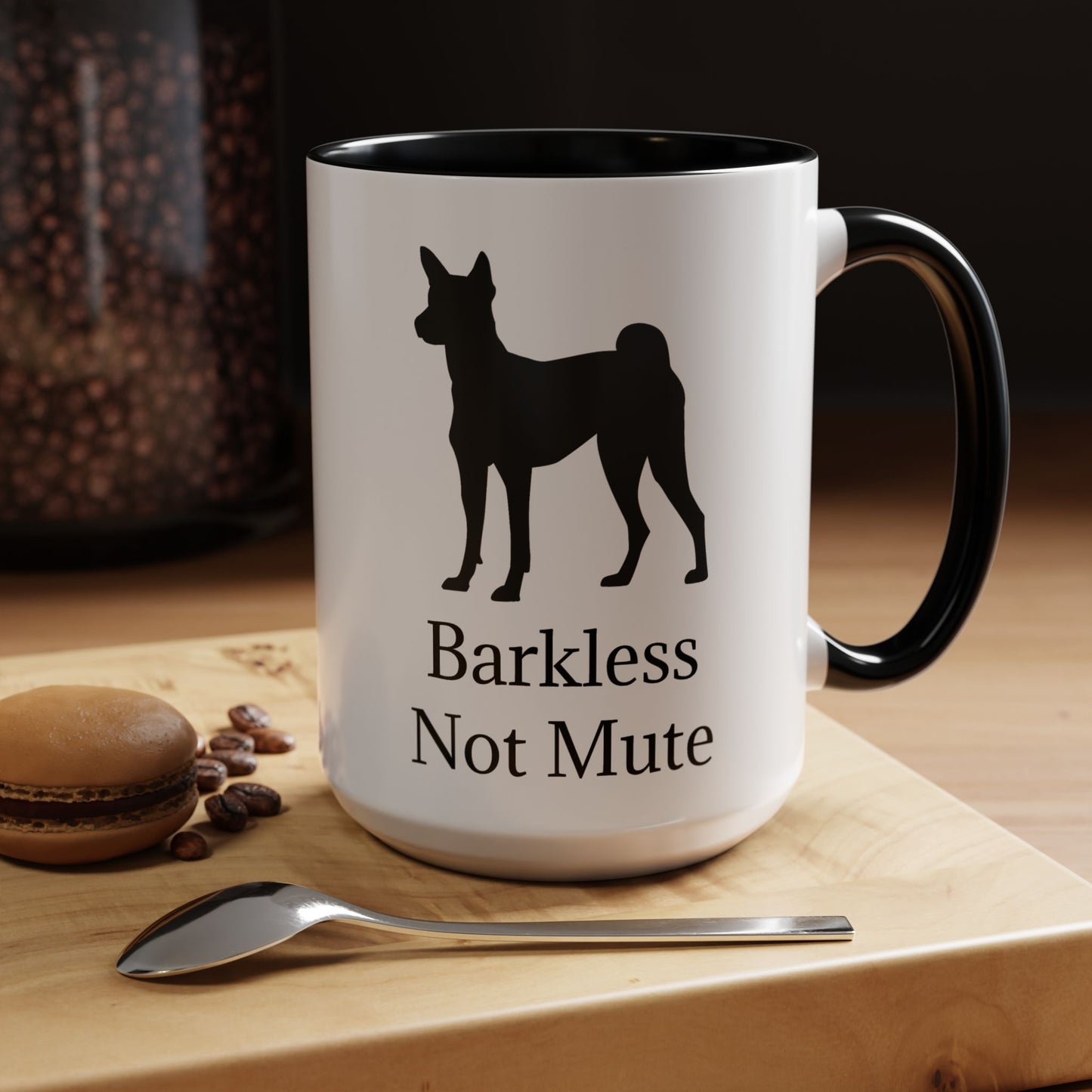 Barkless Not Mute 2-Tone Coffee Mug