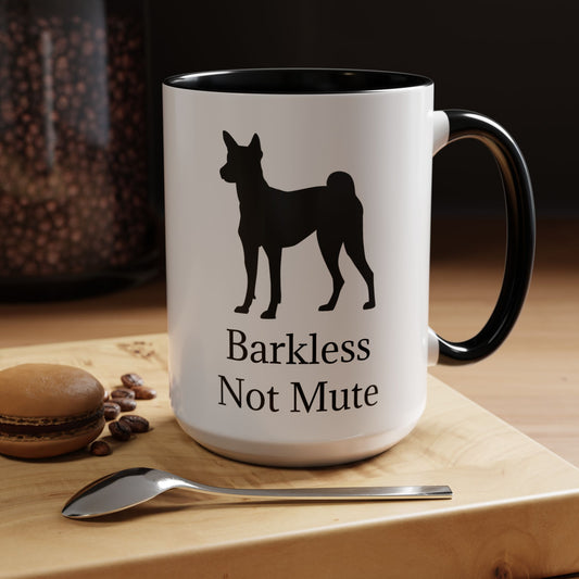 Barkless Not Mute 2-Tone Coffee Mug