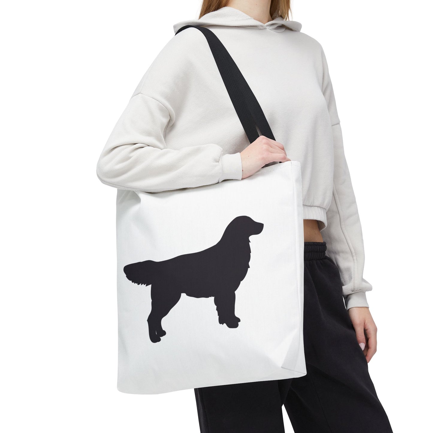 Golden Silhouette Tote Bag