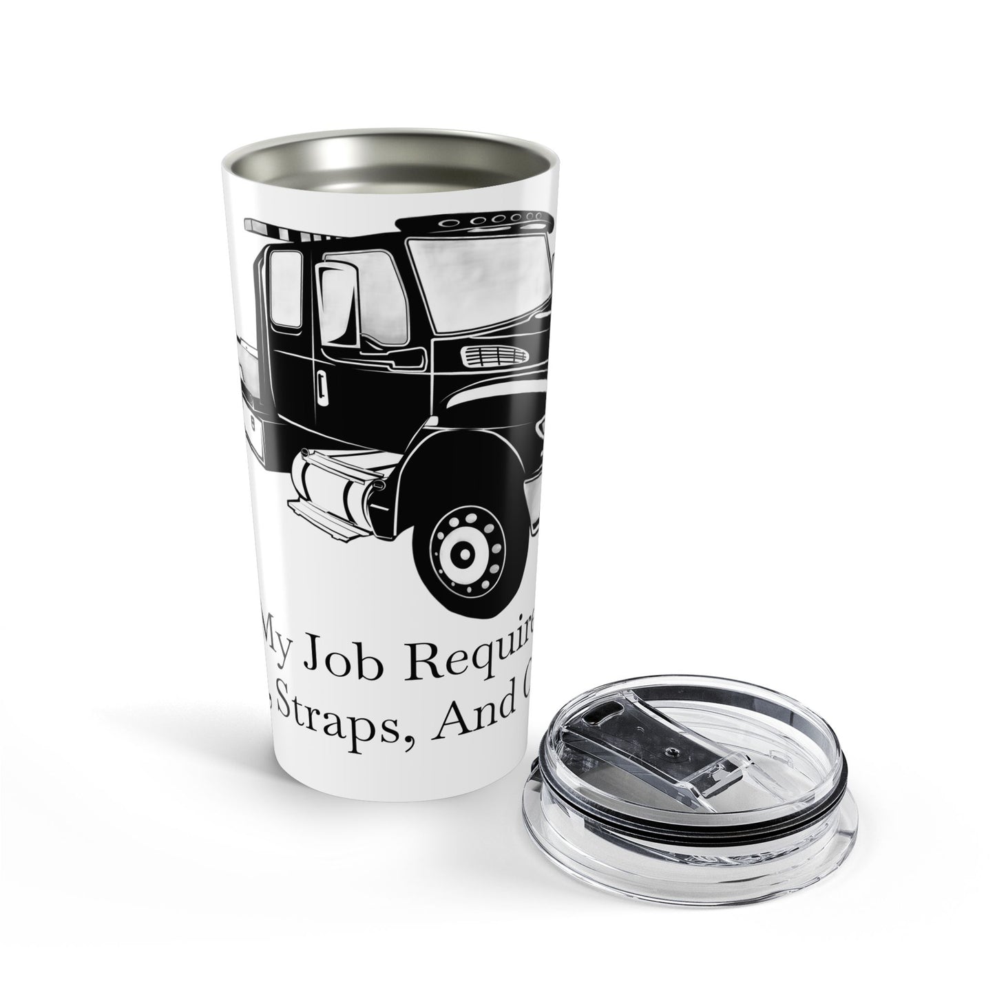 Beds, Straps, And Chains Tumbler