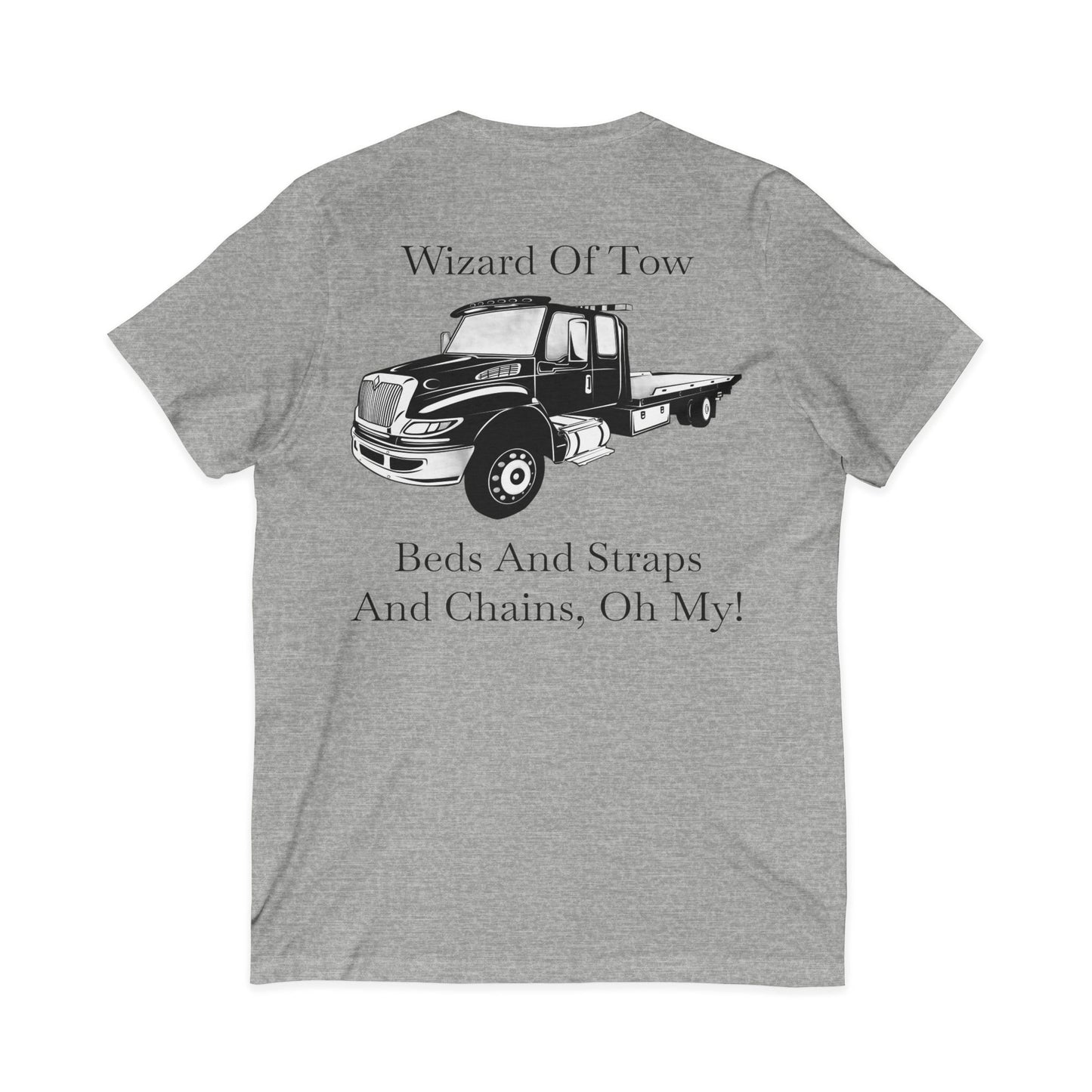 Wizard Of Tow Unisex Short Sleeve V-Neck Tee