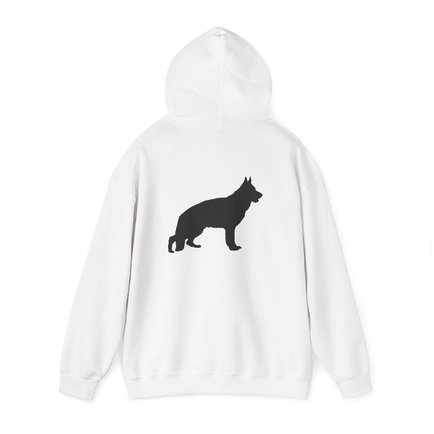 German Shepherd Silhouette Unisex Hoodie