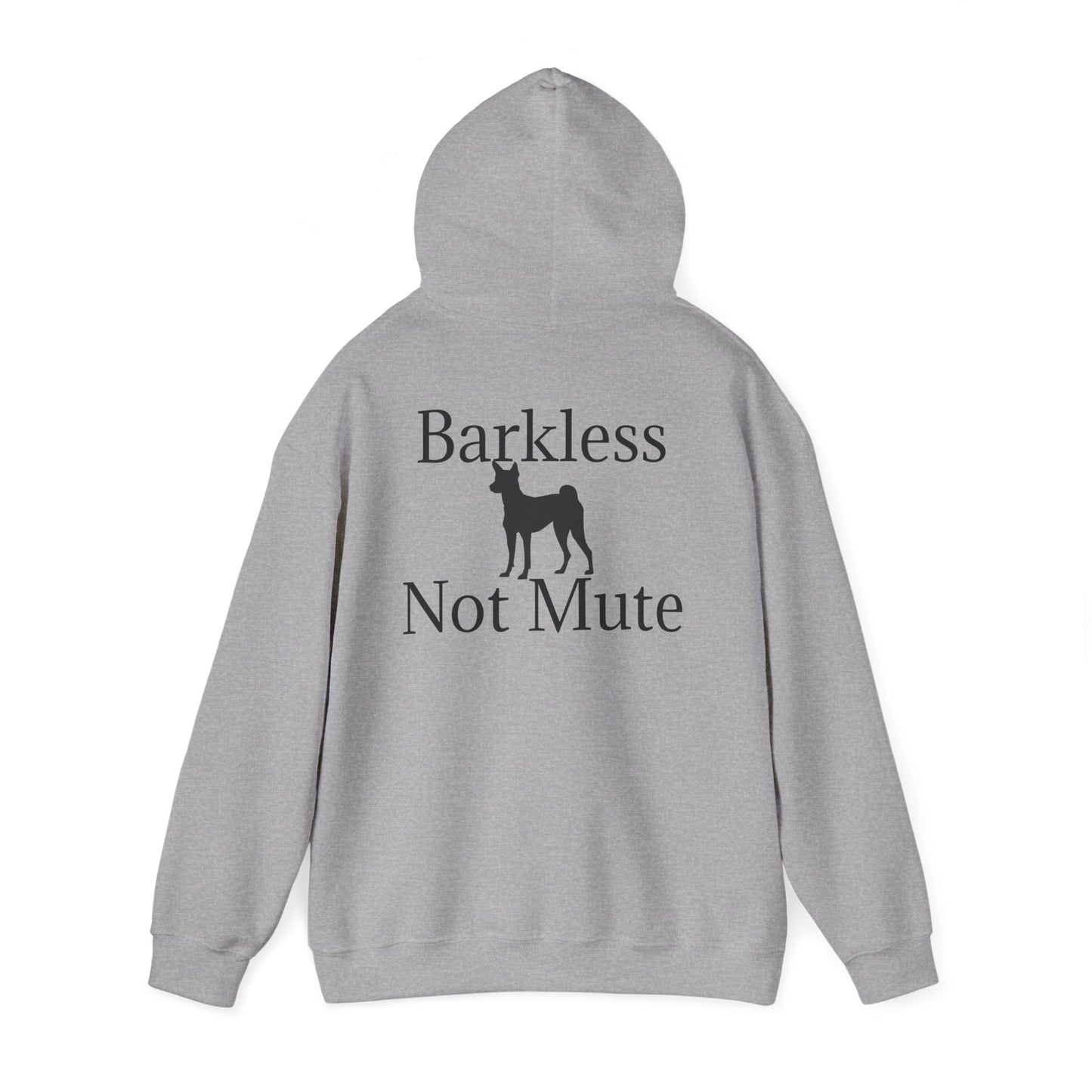 Barkless Not Mute Unisex Hoodie