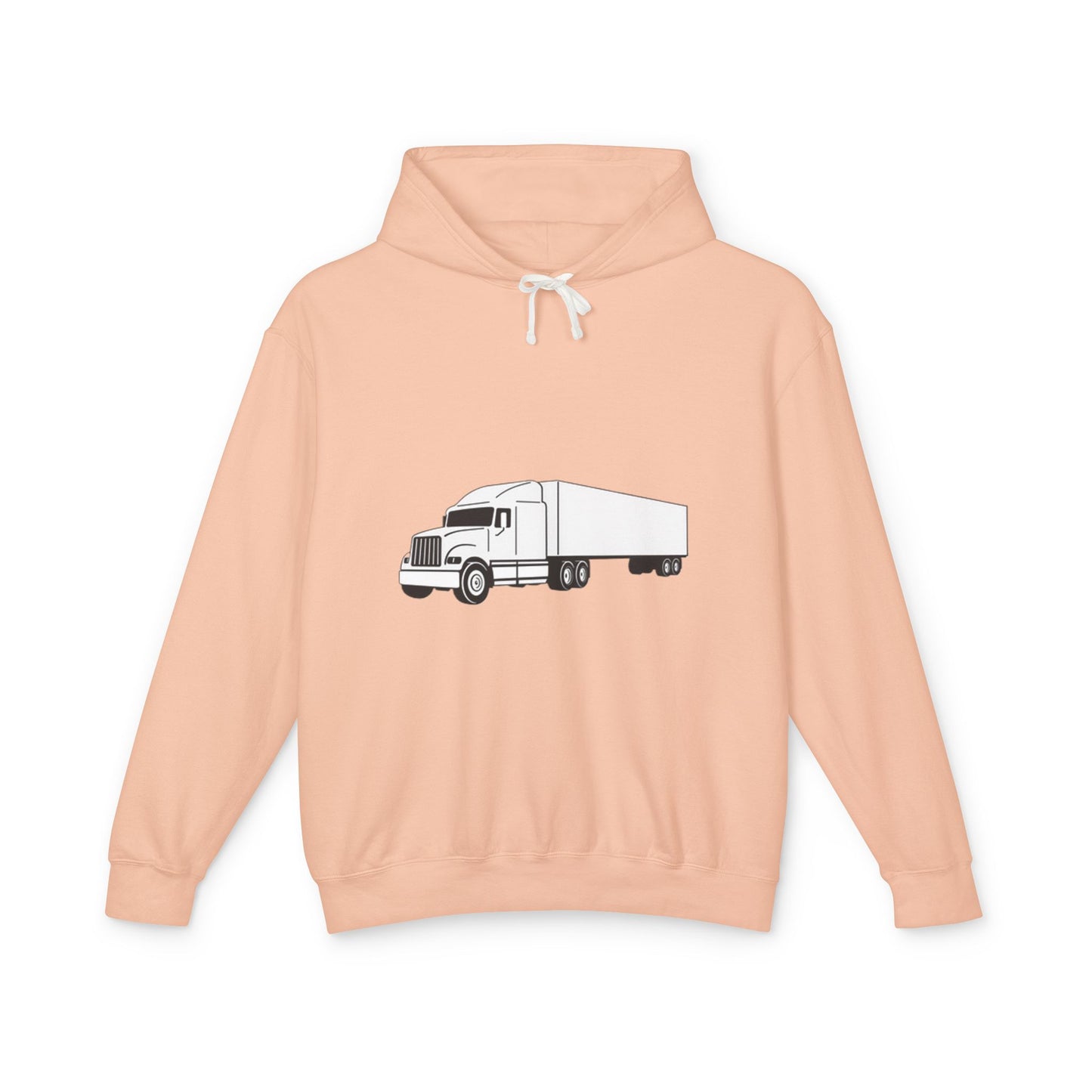 Semi Truck Unisex Lightweight Hoodie