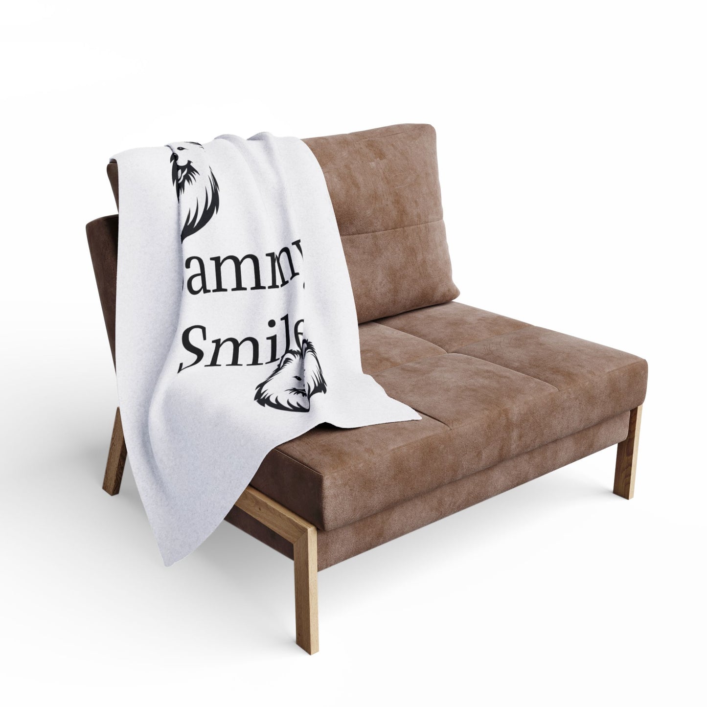 Sammy Smile Arctic Fleece Blanket