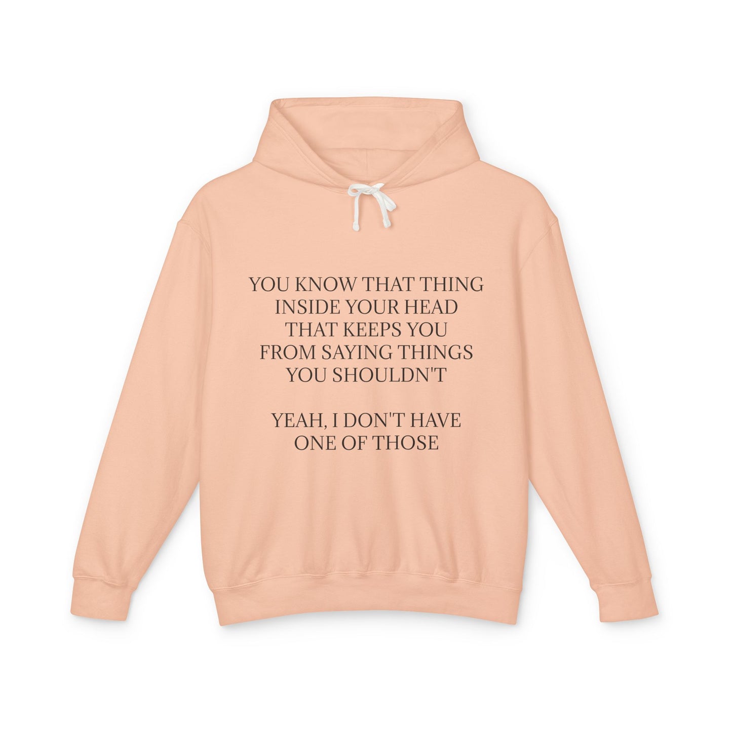 No Filter Unisex Lightweight Hoodie