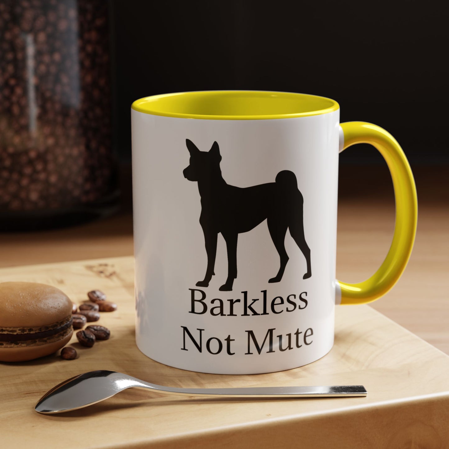 Barkless Not Mute 2-Tone Coffee Mug