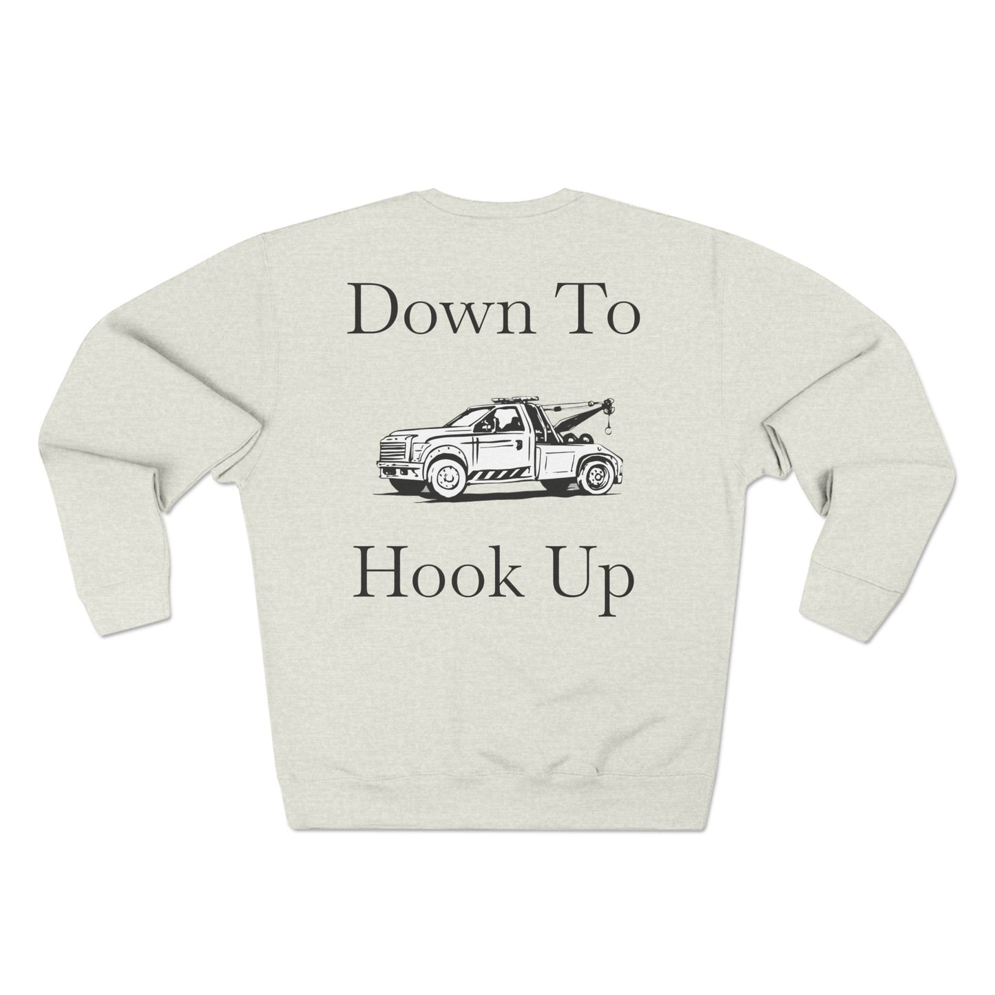 Down To Hook Up Unisex Crewneck Sweatshirt