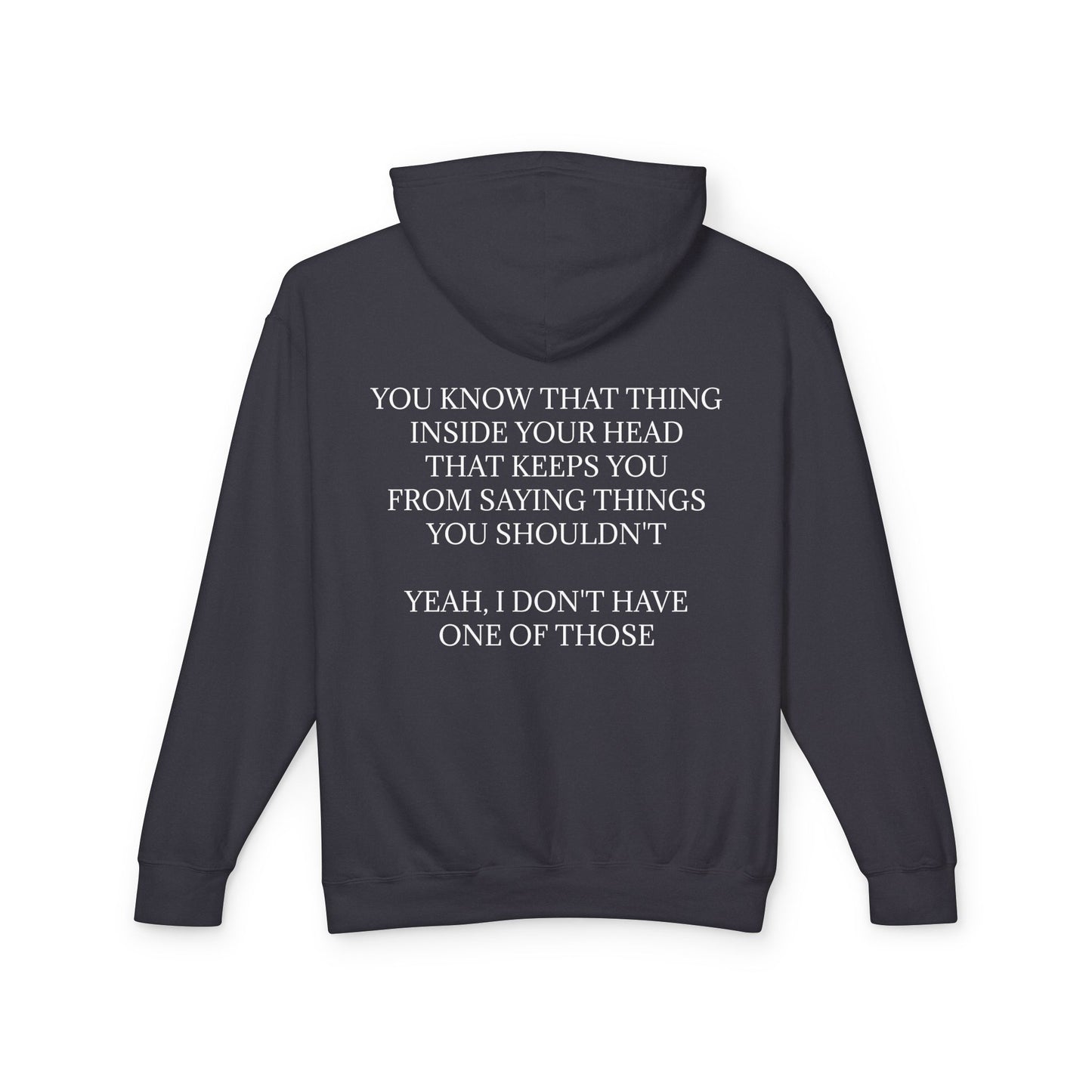 No Filter Unisex Lightweight Hoodie