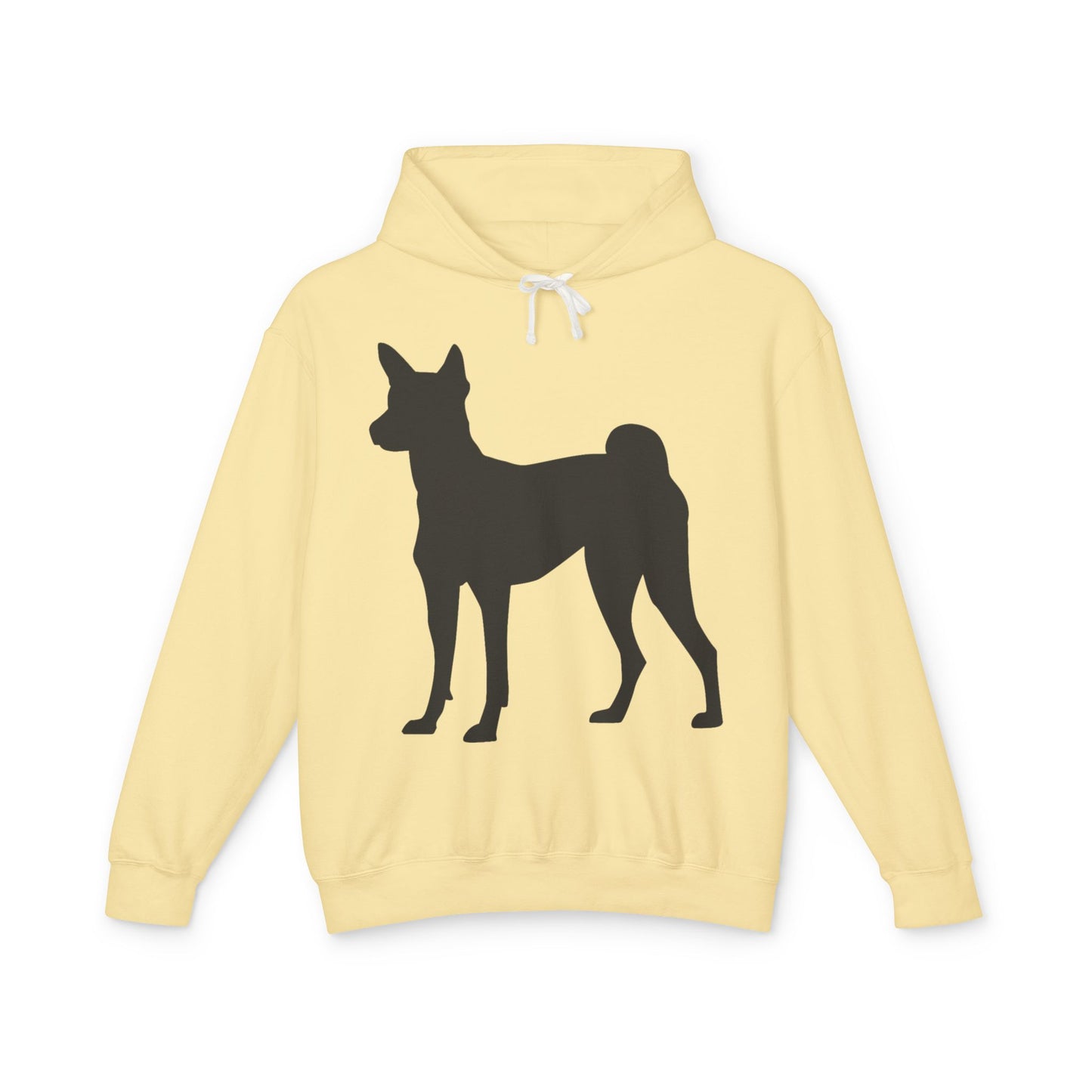 Basenji Silhouette Unisex Lightweight Hoodie