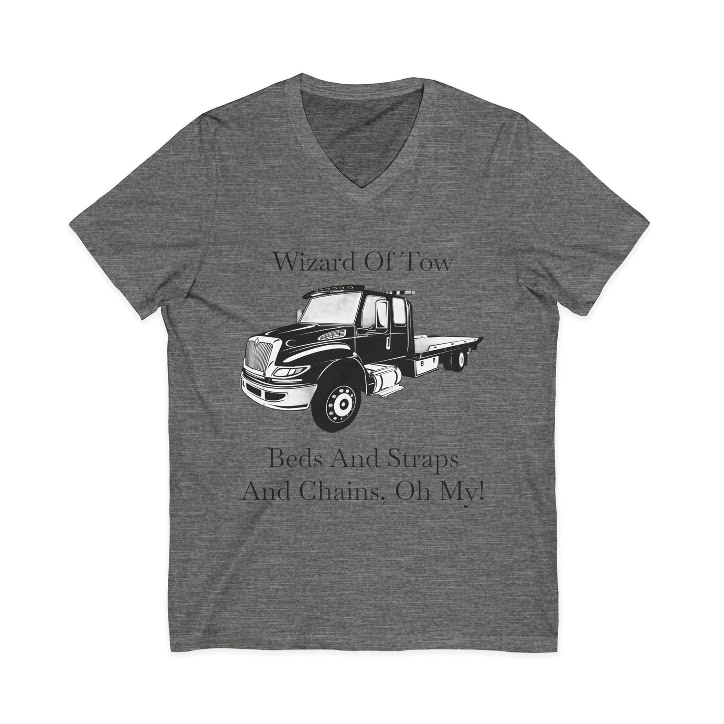 Wizard Of Tow Unisex Short Sleeve V-Neck Tee