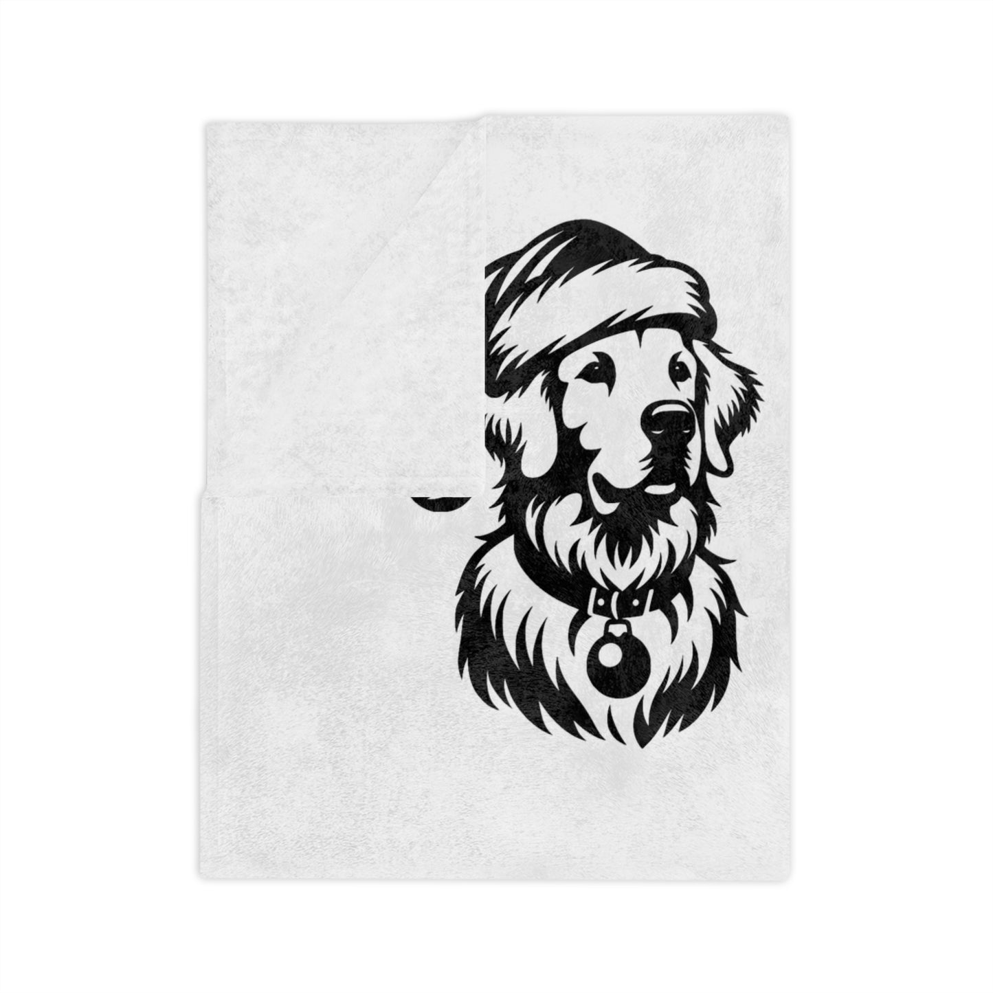 Santa Paws Golden Velveteen Microfiber Blanket