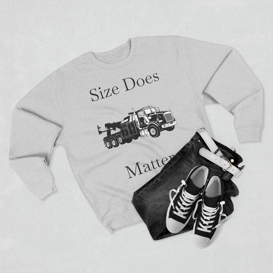 Size Does Matter Unisex Crewneck Sweatshirt