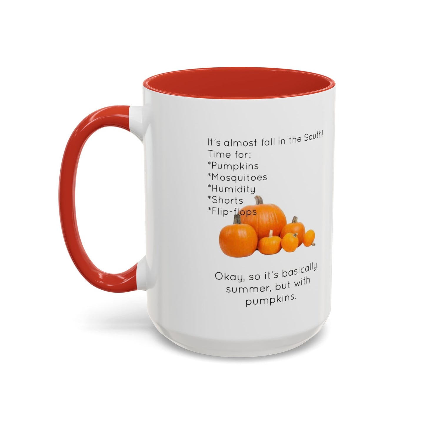 Fall In The South 2-Tone Coffee Mug