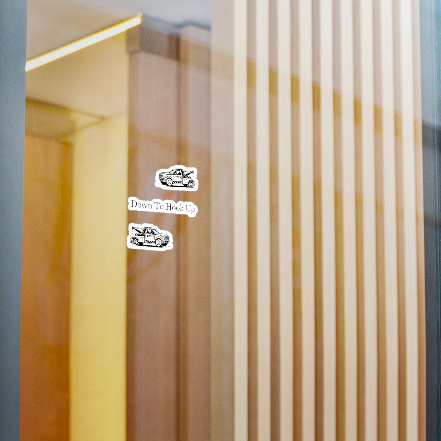 Down To Hook Up Vinyl Decal