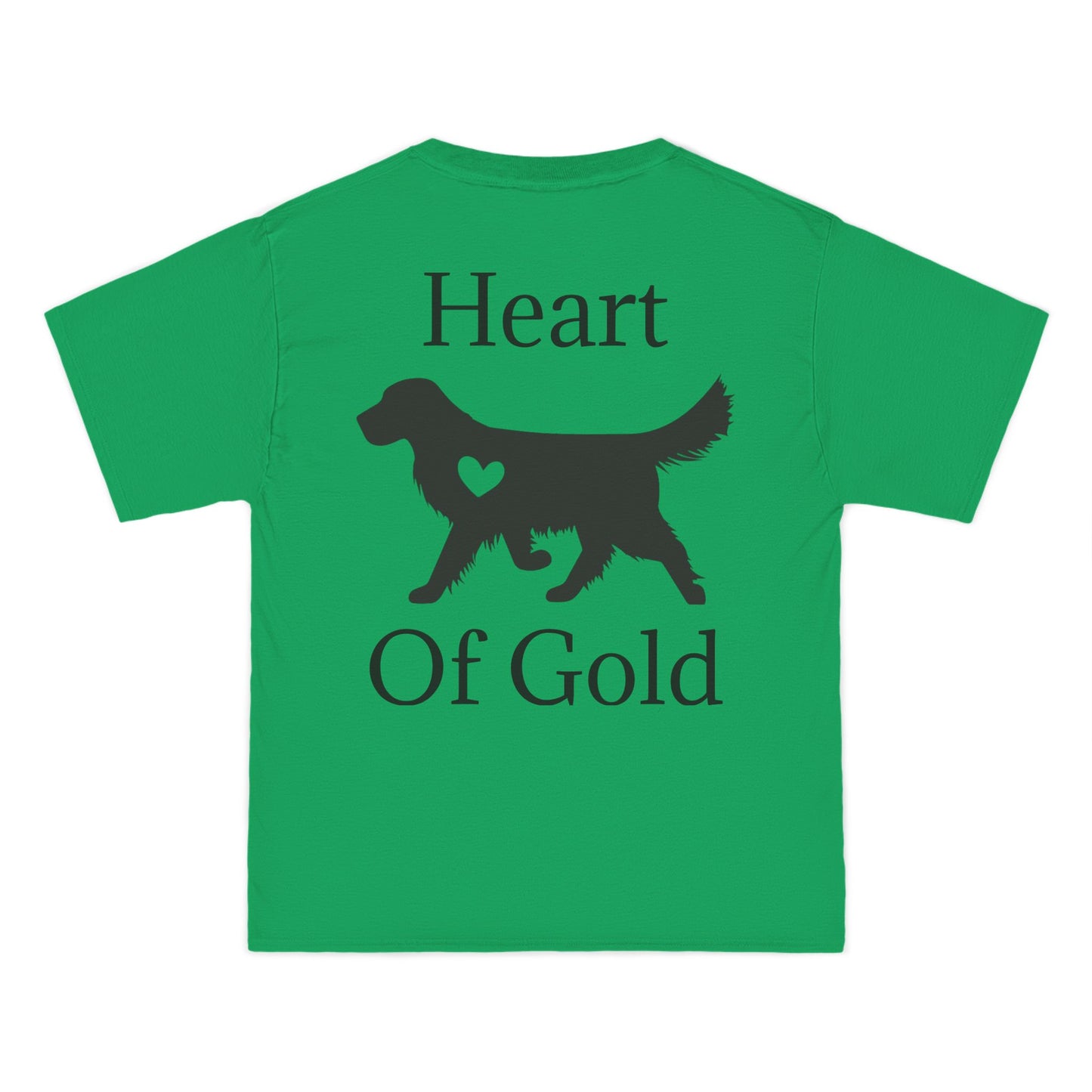Heart Of Gold Men's Short-Sleeve Crewneck Tee