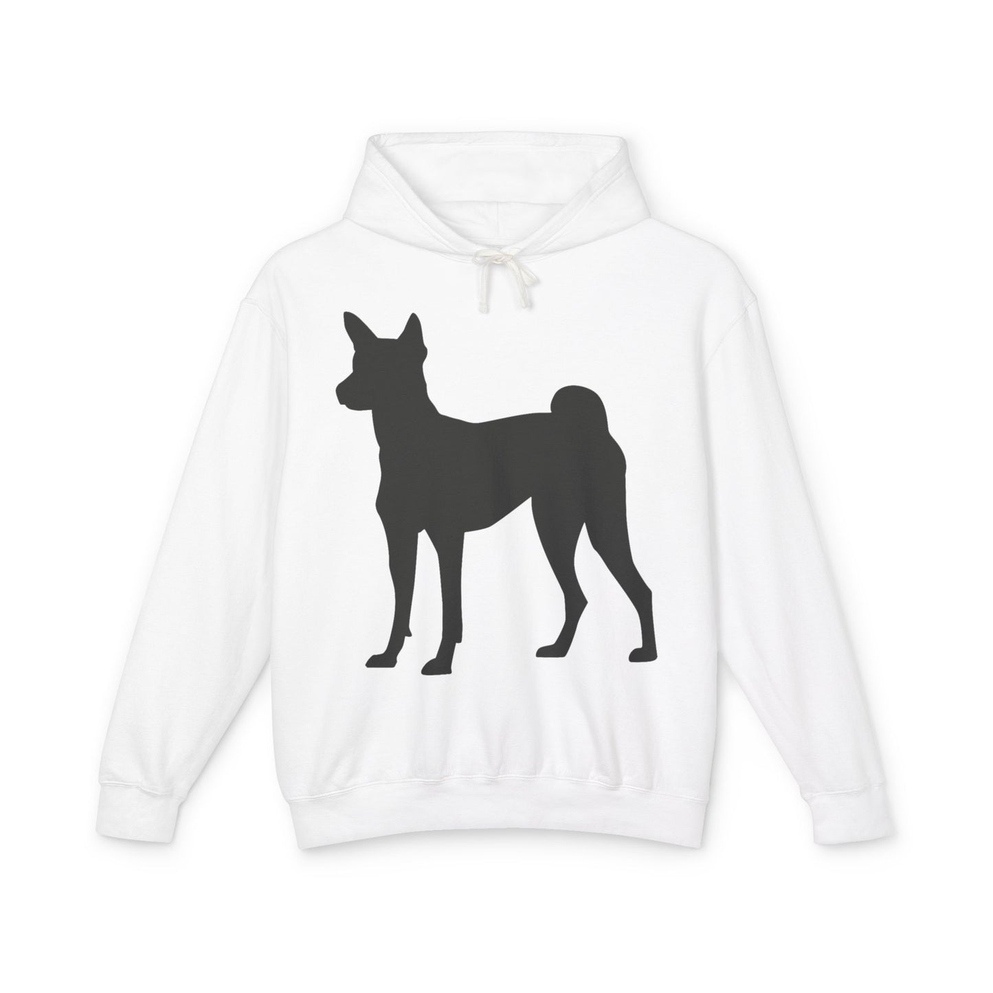 Basenji Silhouette Unisex Lightweight Hoodie