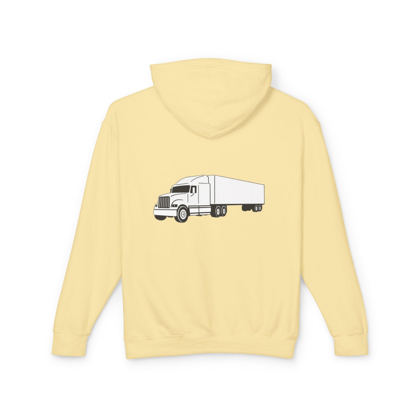 Semi Truck Unisex Lightweight Hoodie
