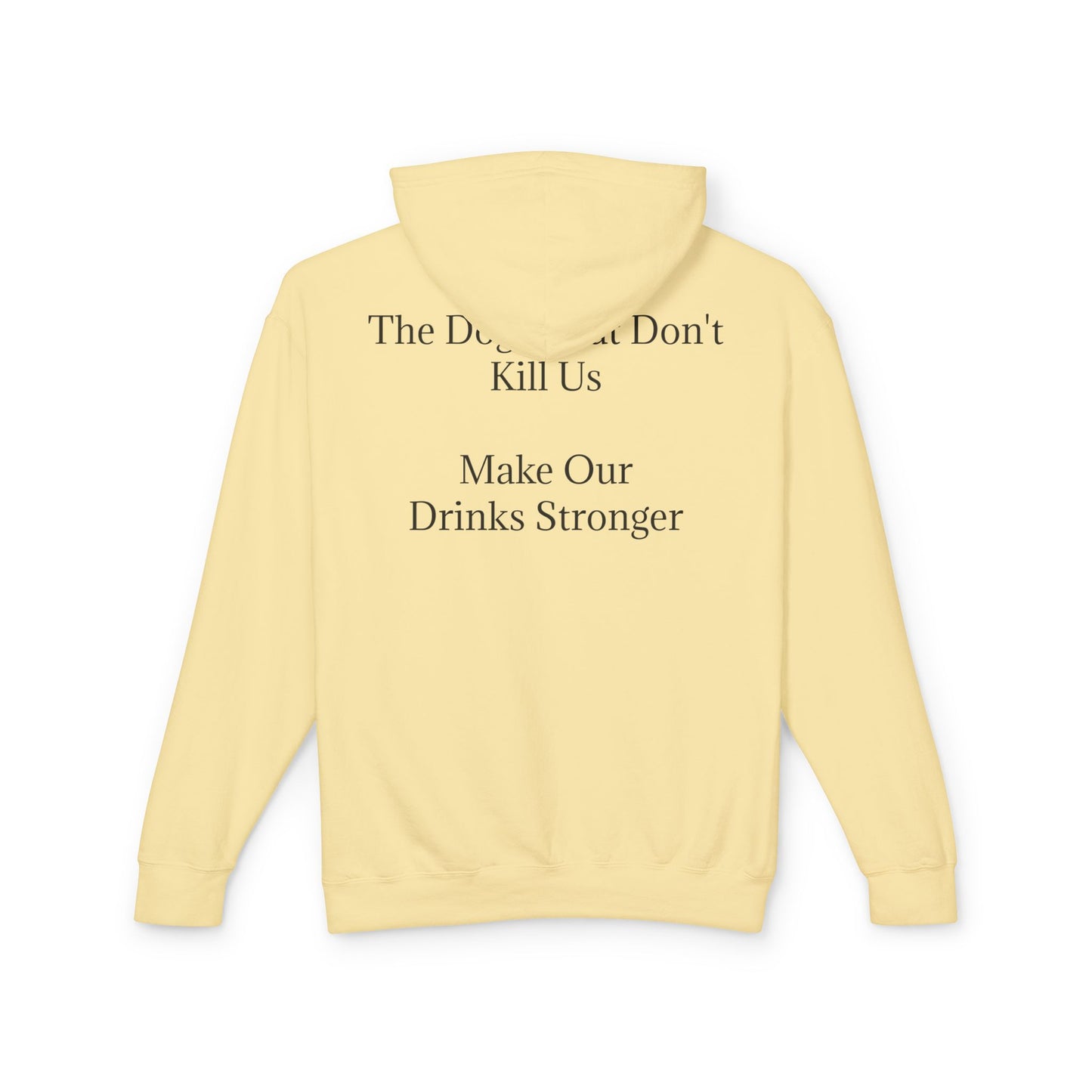 Drinks Stronger Unisex Lightweight Hoodie