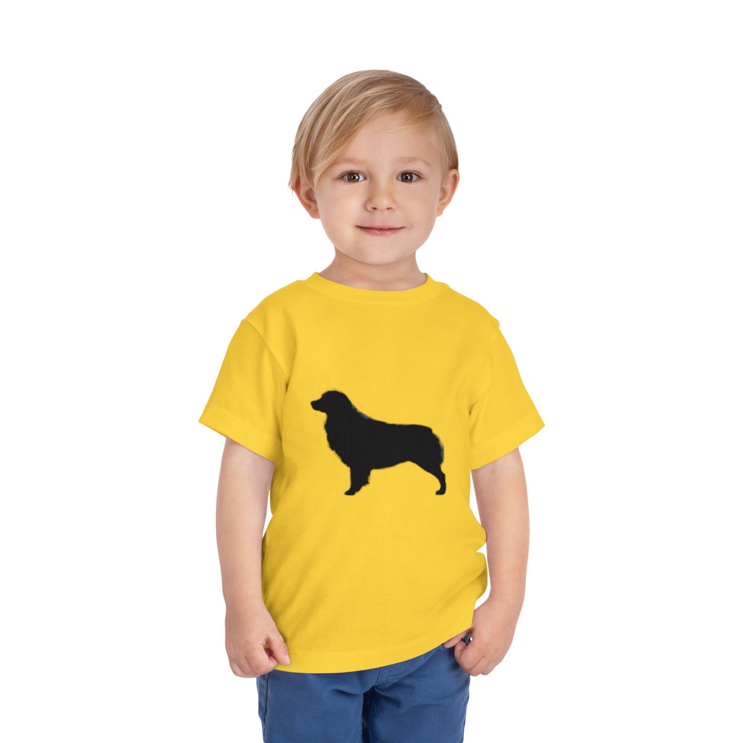 Aussie Silhouette Toddler Unisex Short Sleeve Crewneck Tee