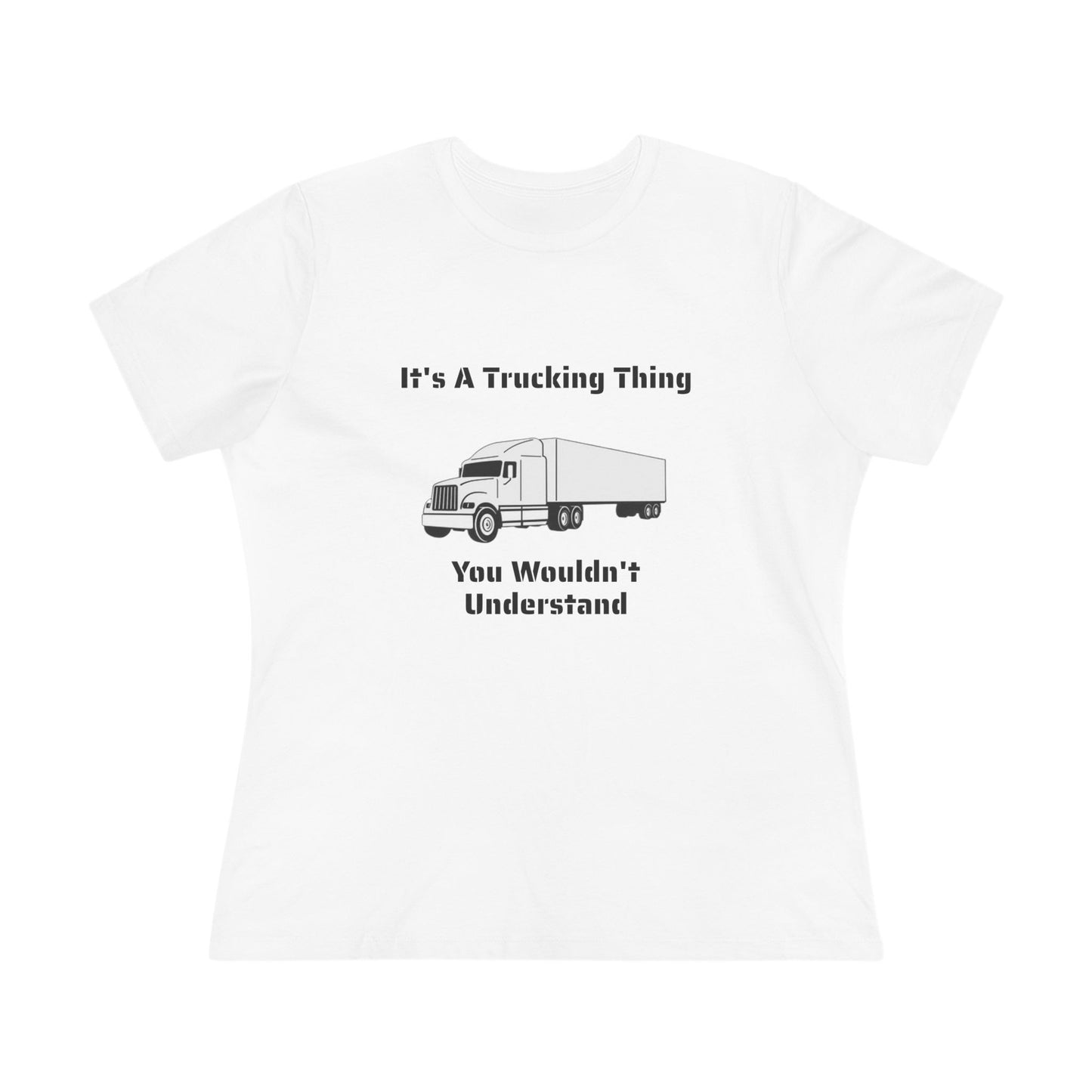 Trucking Thing Women's Short Sleeve Crewneck Tee