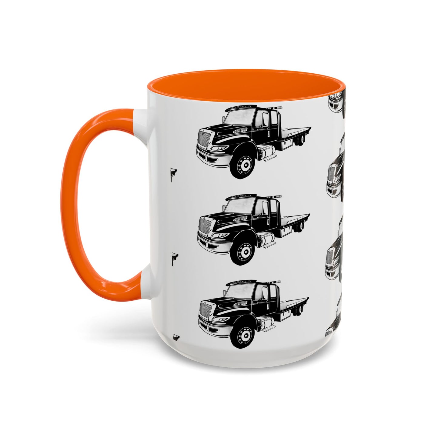 Flatbed Tow Truck 2-Tone Coffee Mug