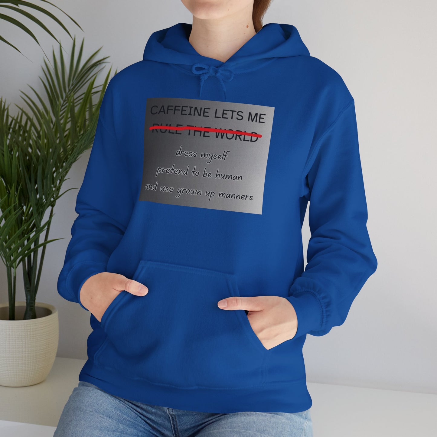 Caffeine Lets Me Unisex Hoodie